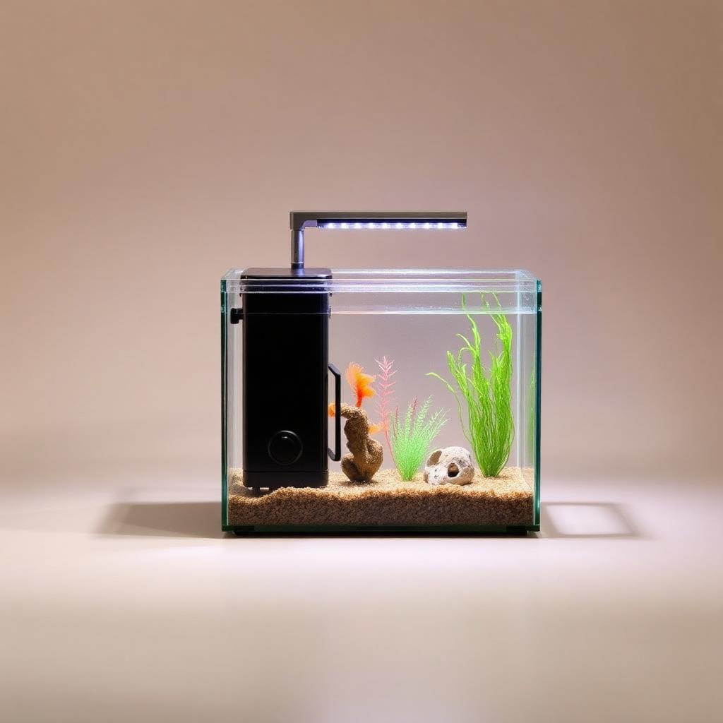 Aquário Kit Completo 20L com LED