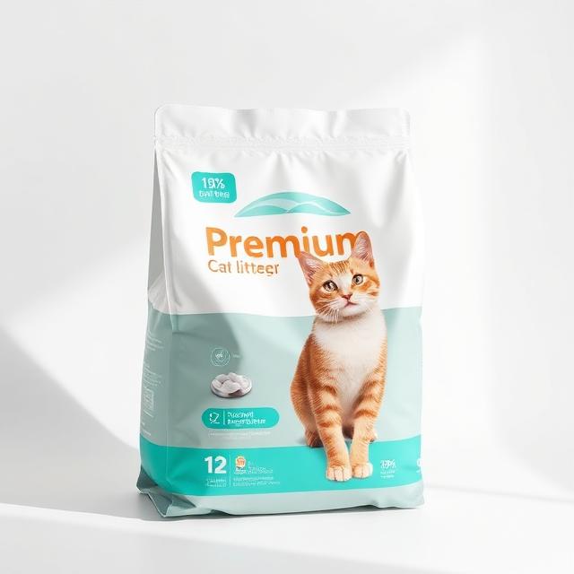 Areia Higiênica Premium Gatos 12kg
